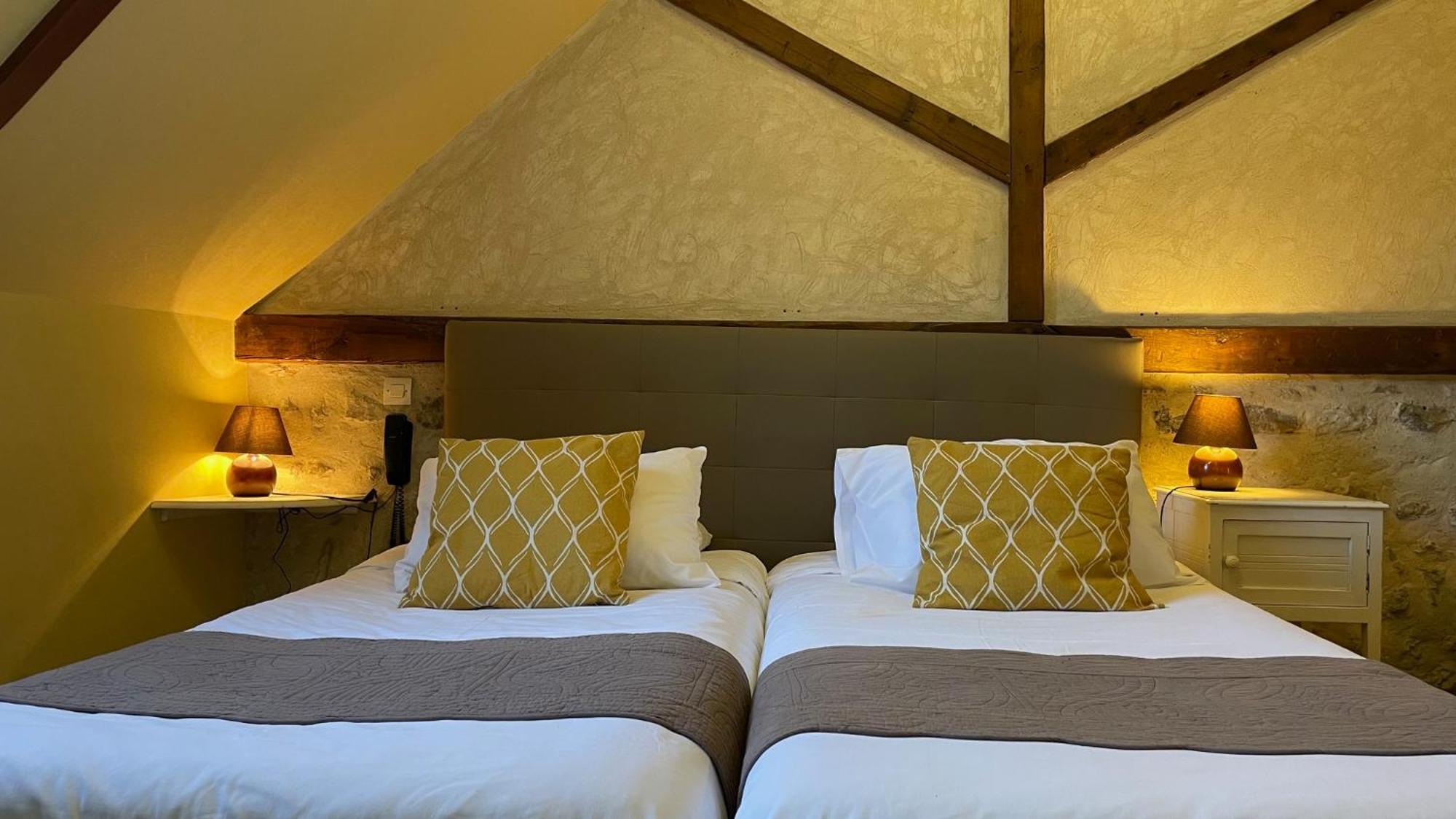 Logis Auberge Le Colombien - Hotel Et Restaurant Villandry Luaran gambar
