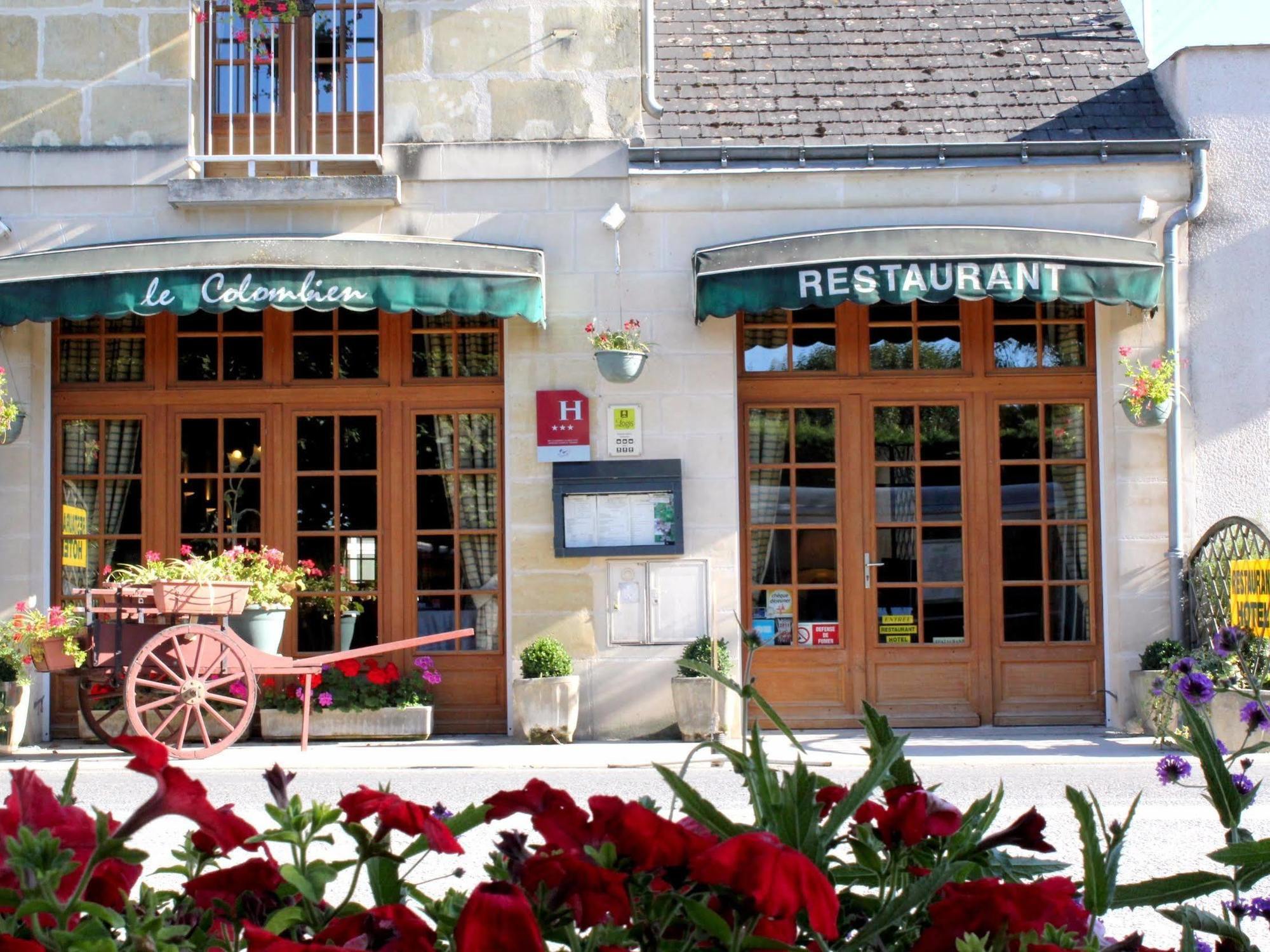 Logis Auberge Le Colombien - Hotel Et Restaurant Villandry Luaran gambar
